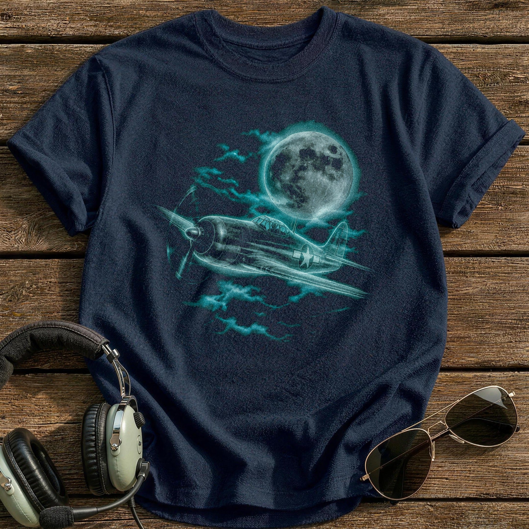 Ghostly Warbird Teal 65 - Navy