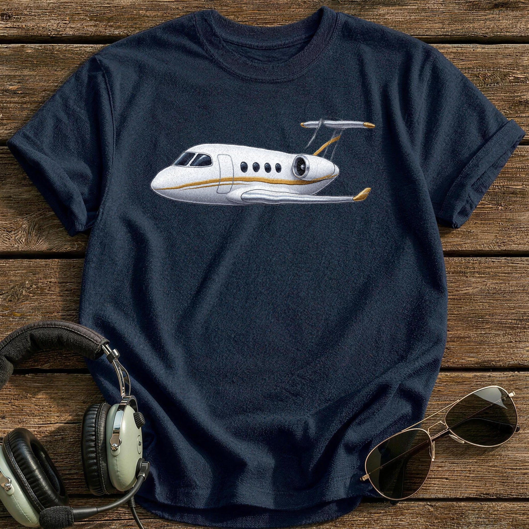 Gold Trim Climber - Navy