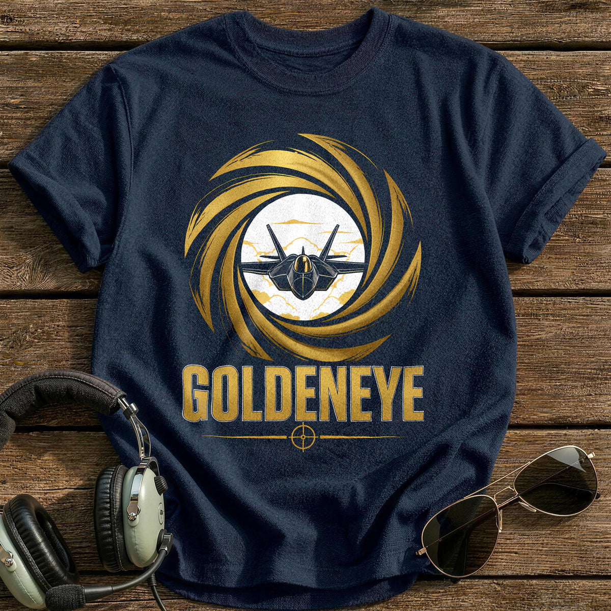 Golden Circle T-Shirt - Navy
