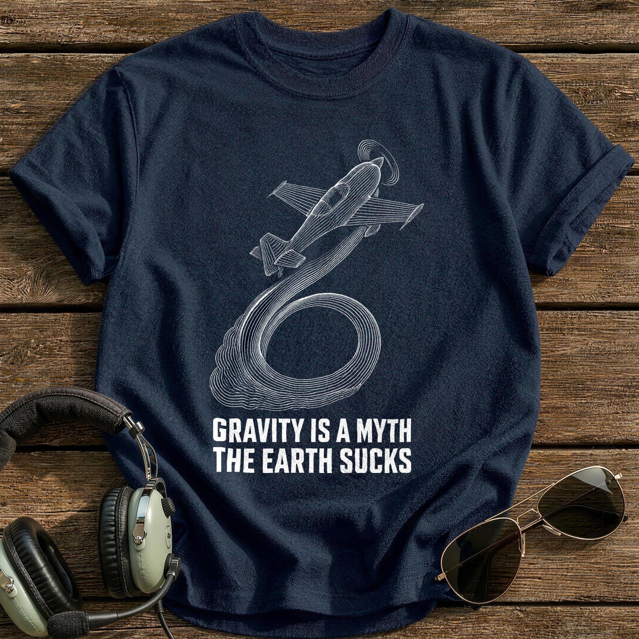 Gravity Myth 33 T-Shirt - Navy