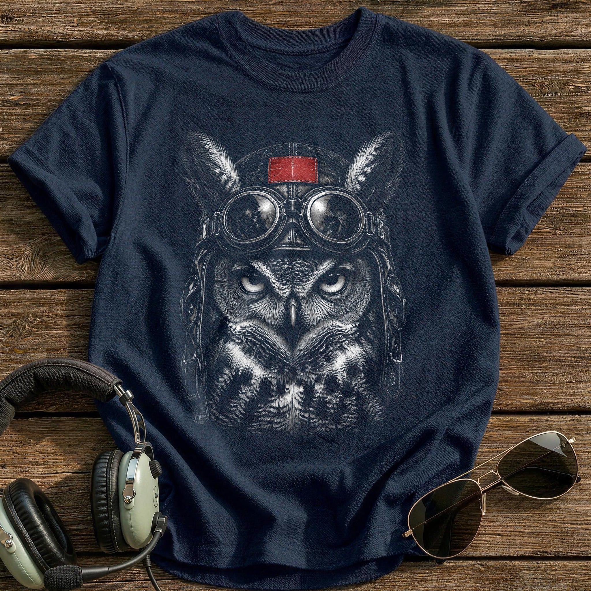 Great Horned Owl 15 - Navy