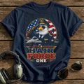 Hair Force One T-Shirt - Navy
