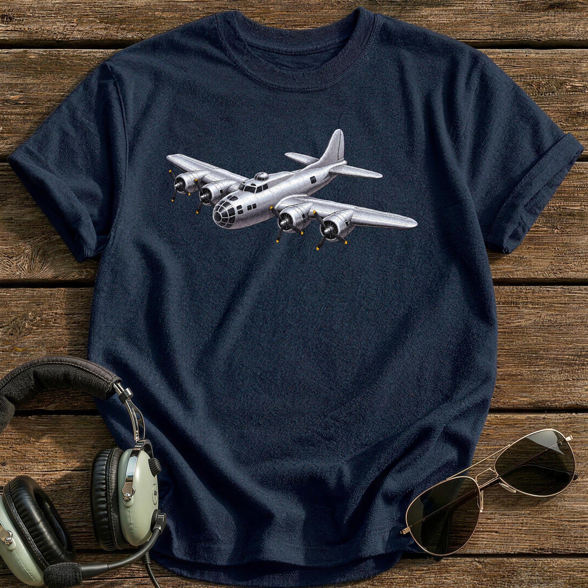 Heavy Bomber 98 T-Shirt - Navy