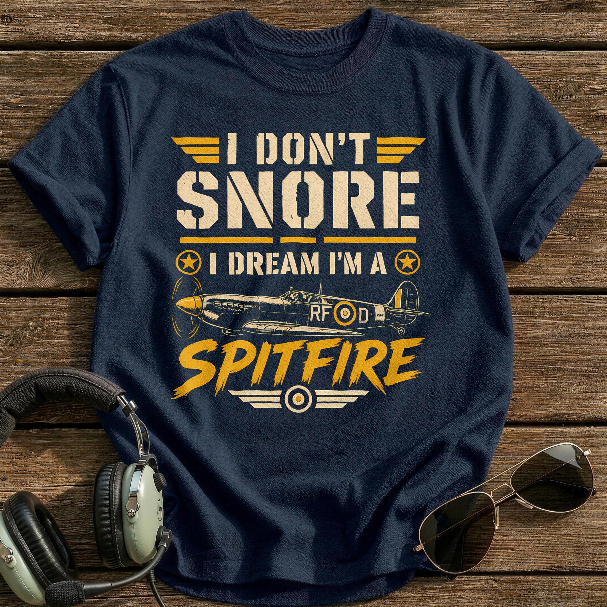 I Don't Snore, I Dream - Navy
