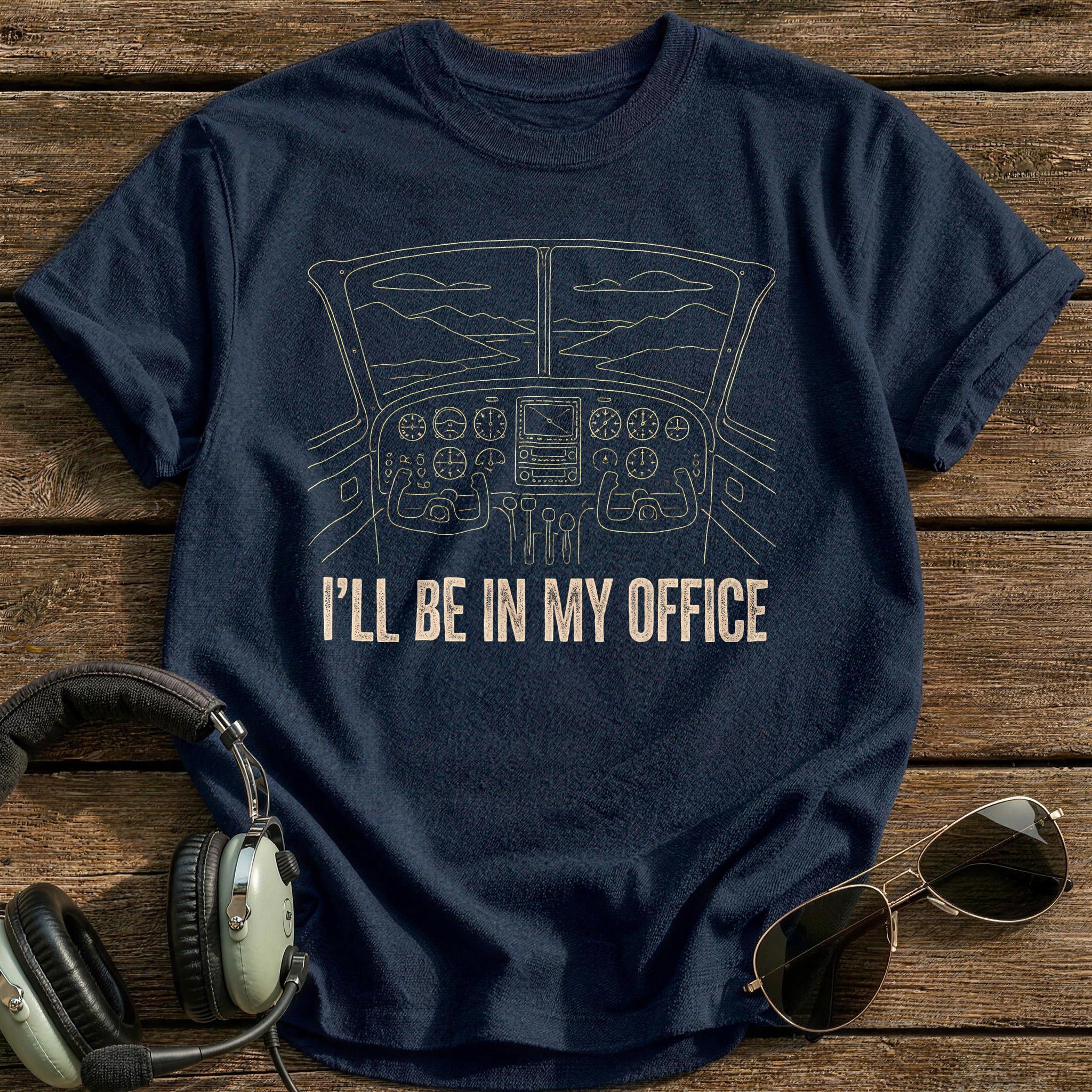 Ill Be In My Office 23 T-Shirt - Navy