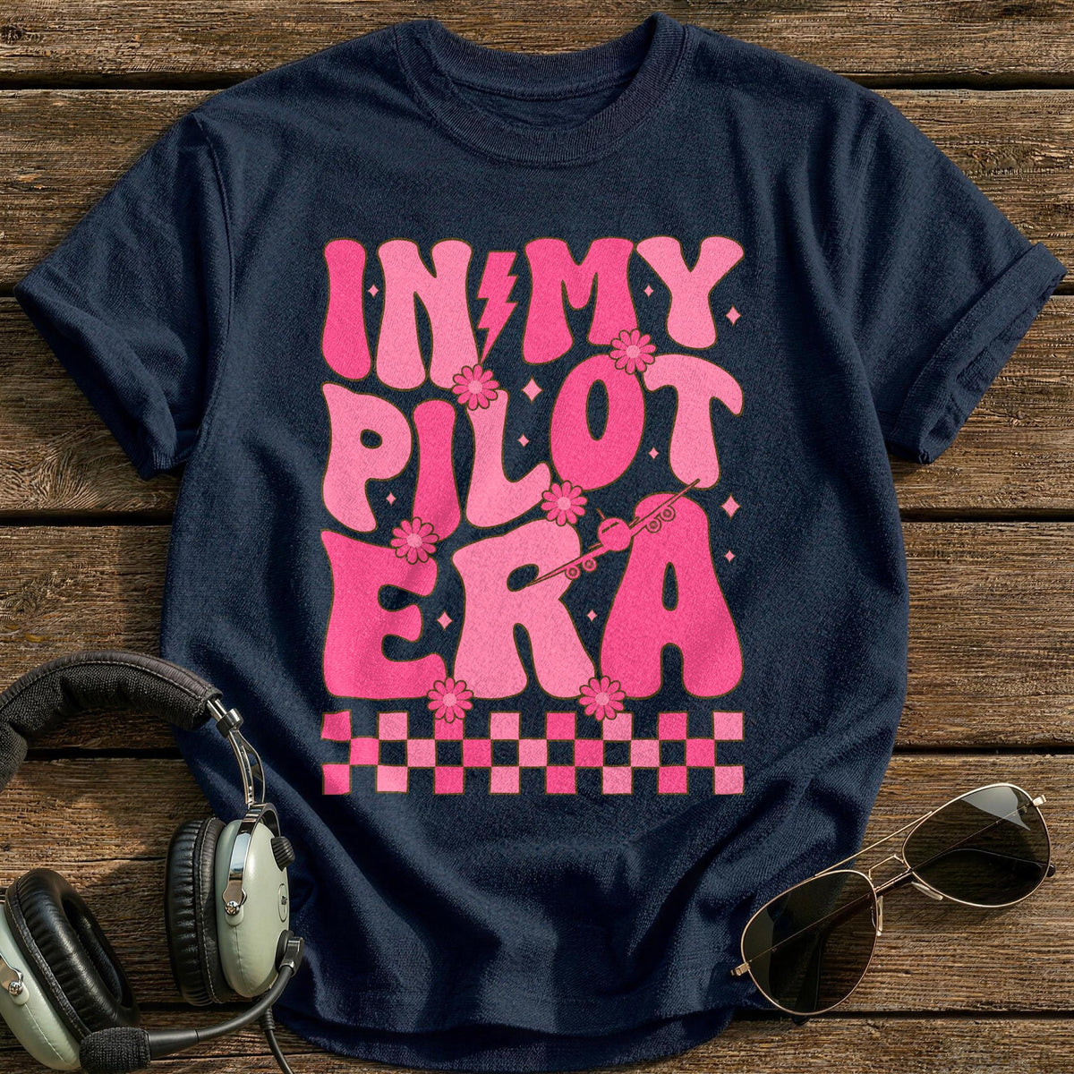 In My Pilot Era T-Shirt - Navy