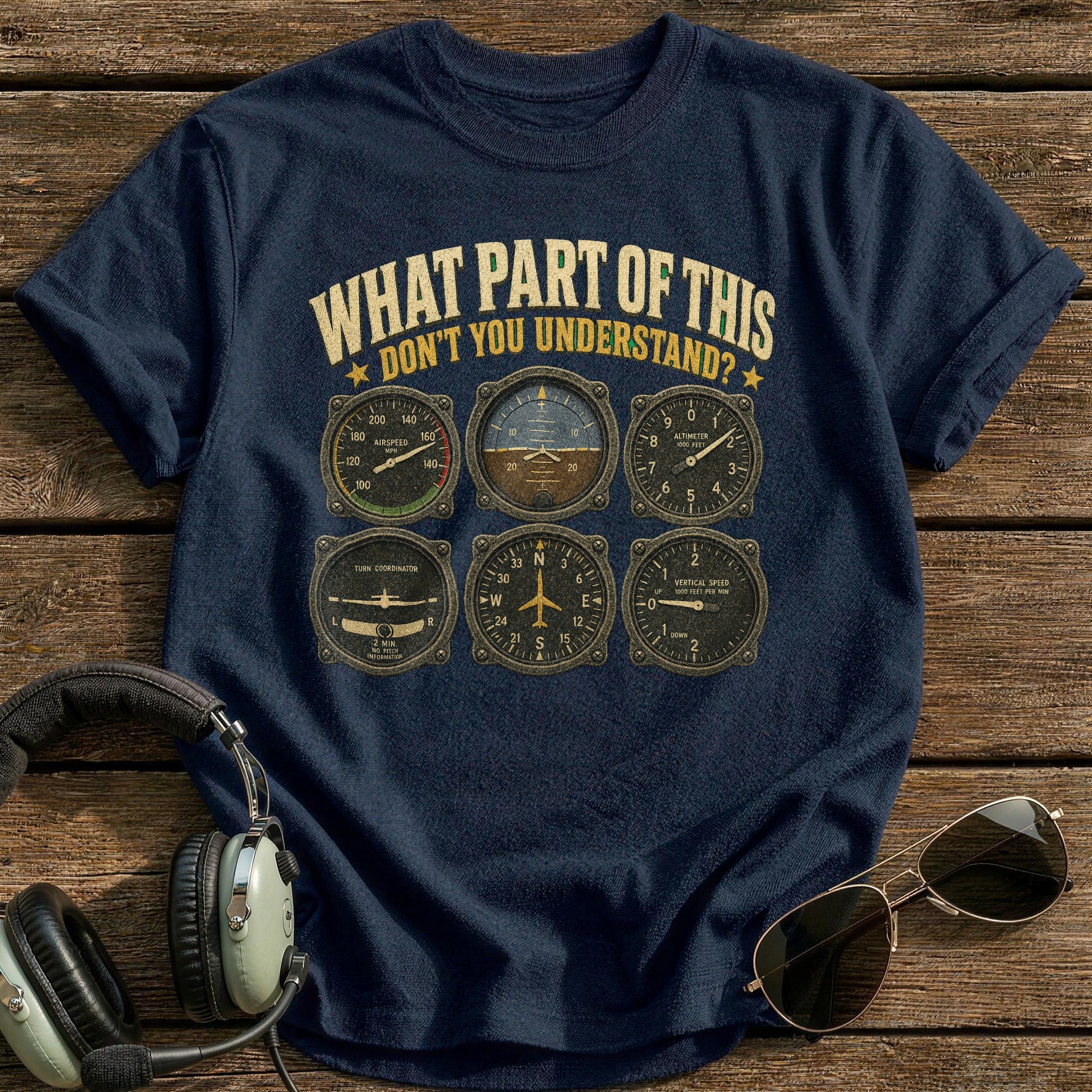 Instrument Fluency T-Shirt - Navy