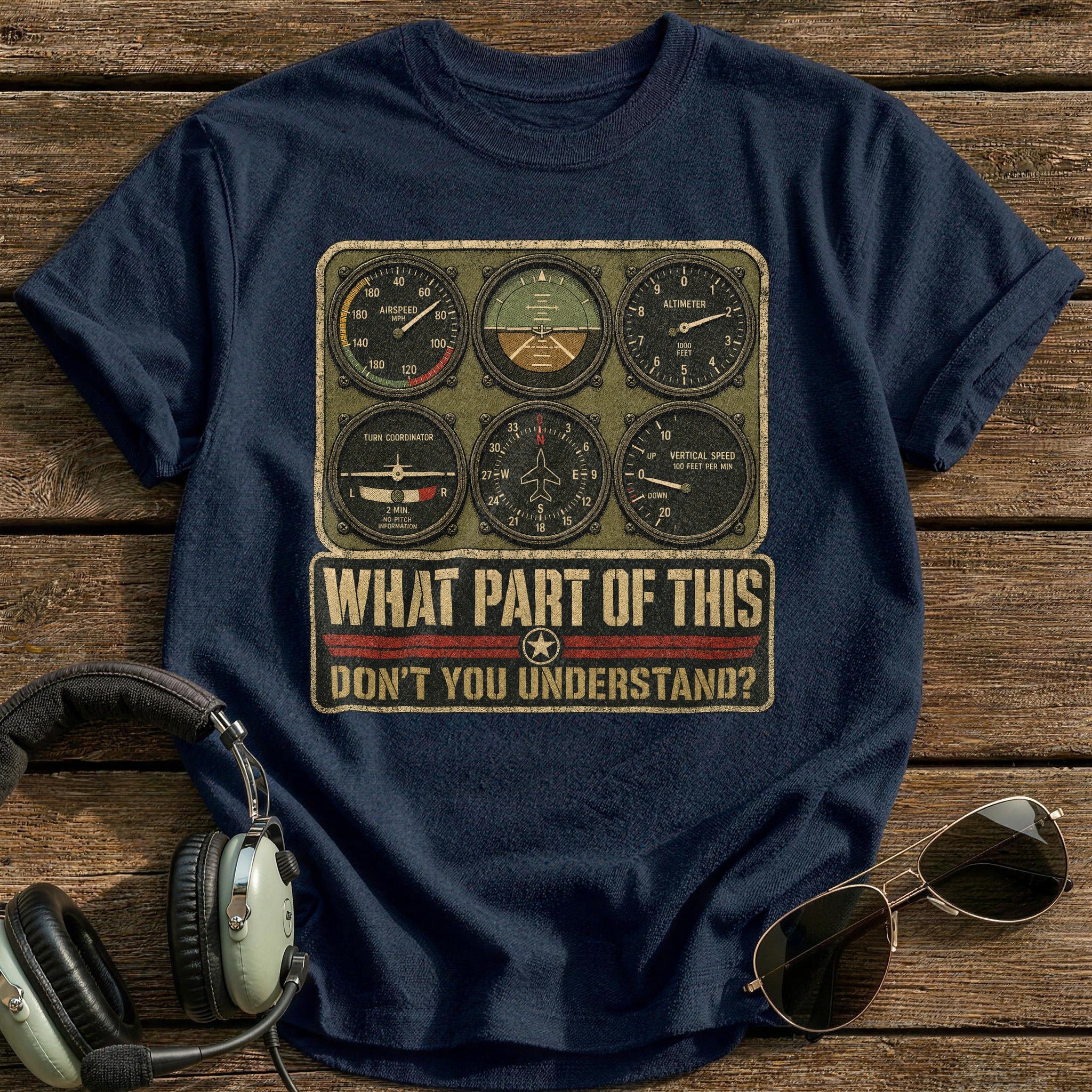 Instrument Literacy T-Shirt - Navy