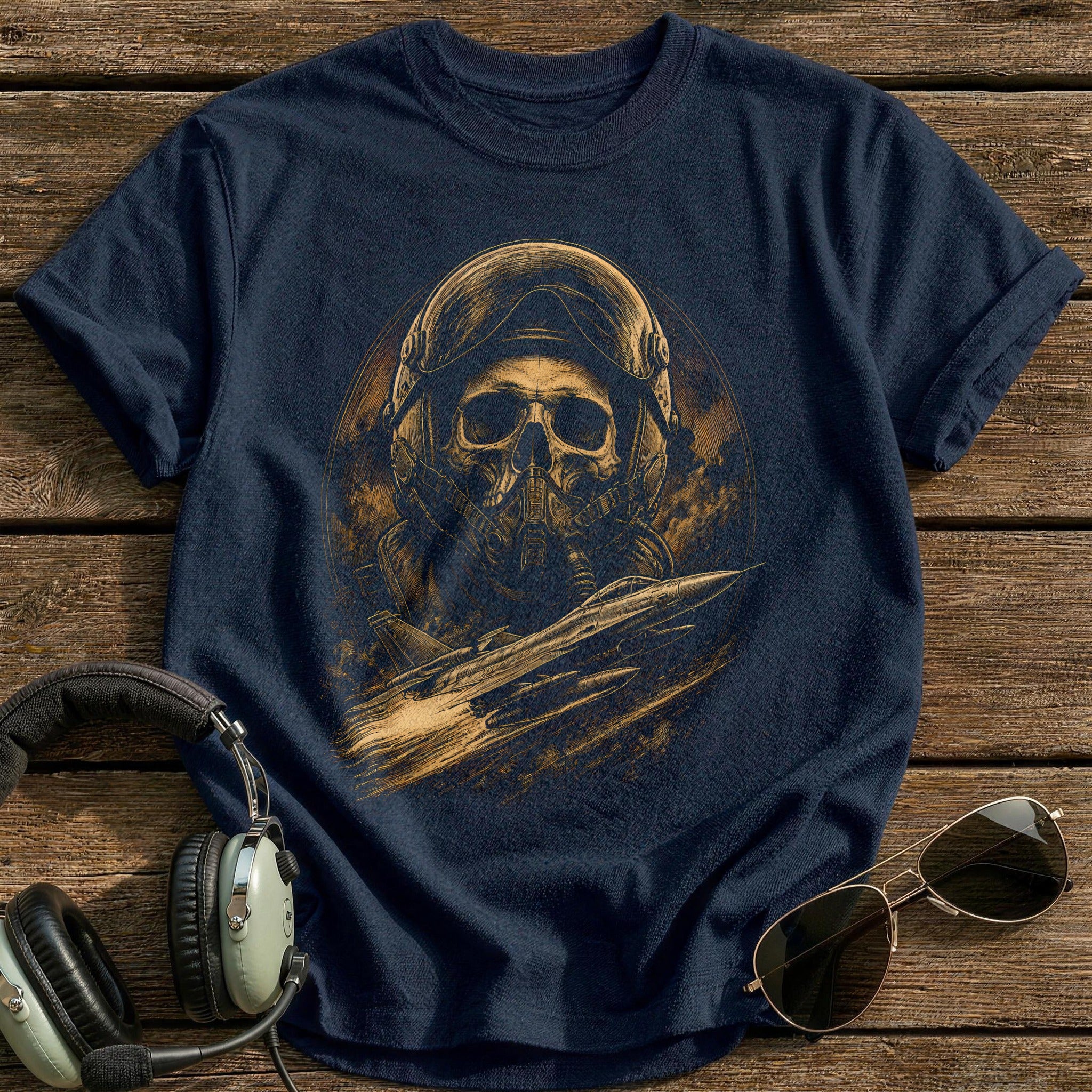 Jet Afterburner 84 T-Shirt - Navy