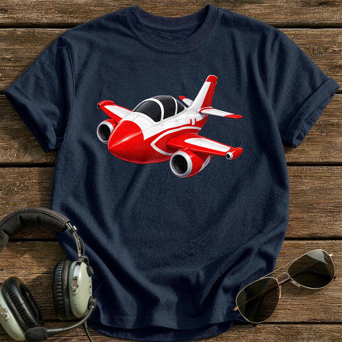 Jet Trainer 14 T-Shirt - Navy