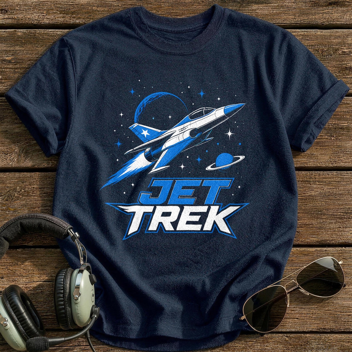 Jet Trek T-Shirt - Navy