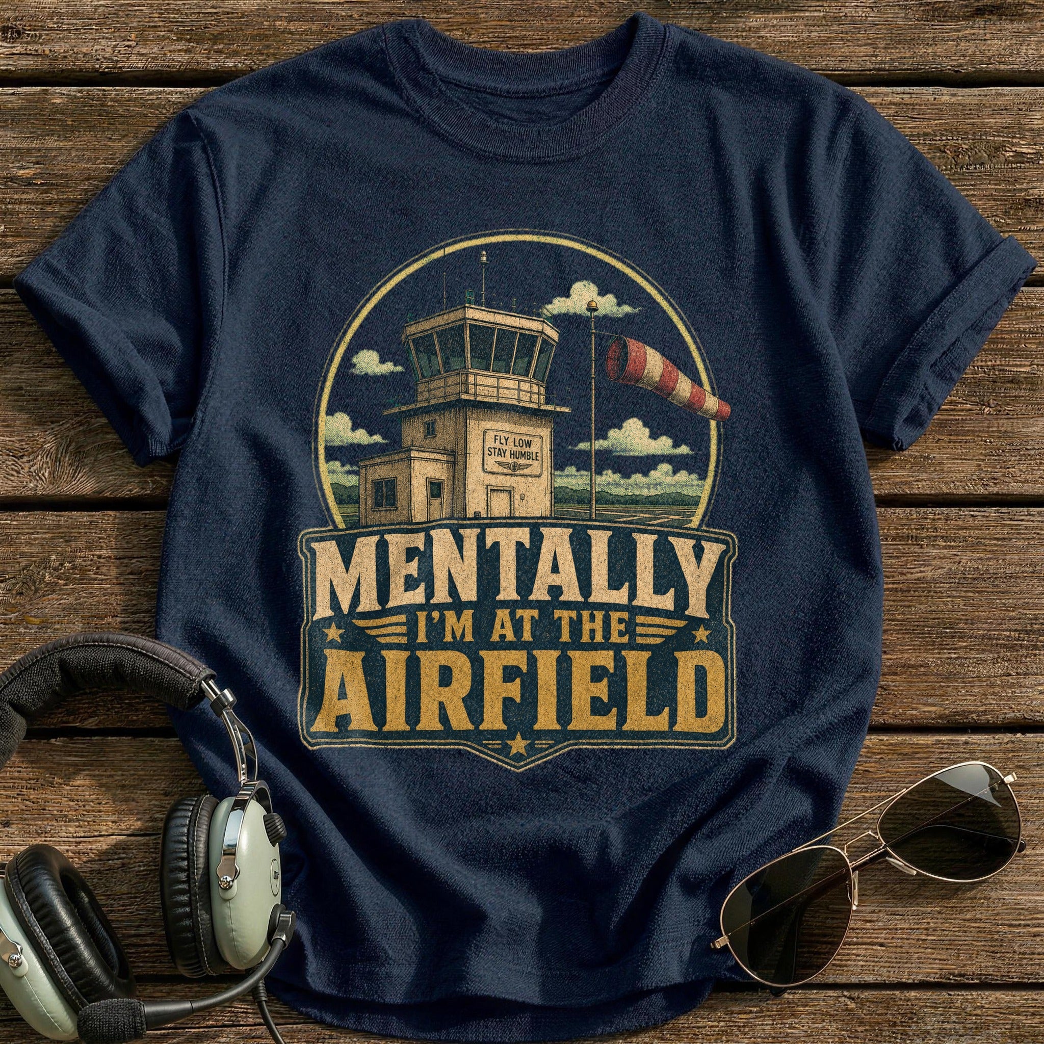 Mentally Grounded Here - Navy