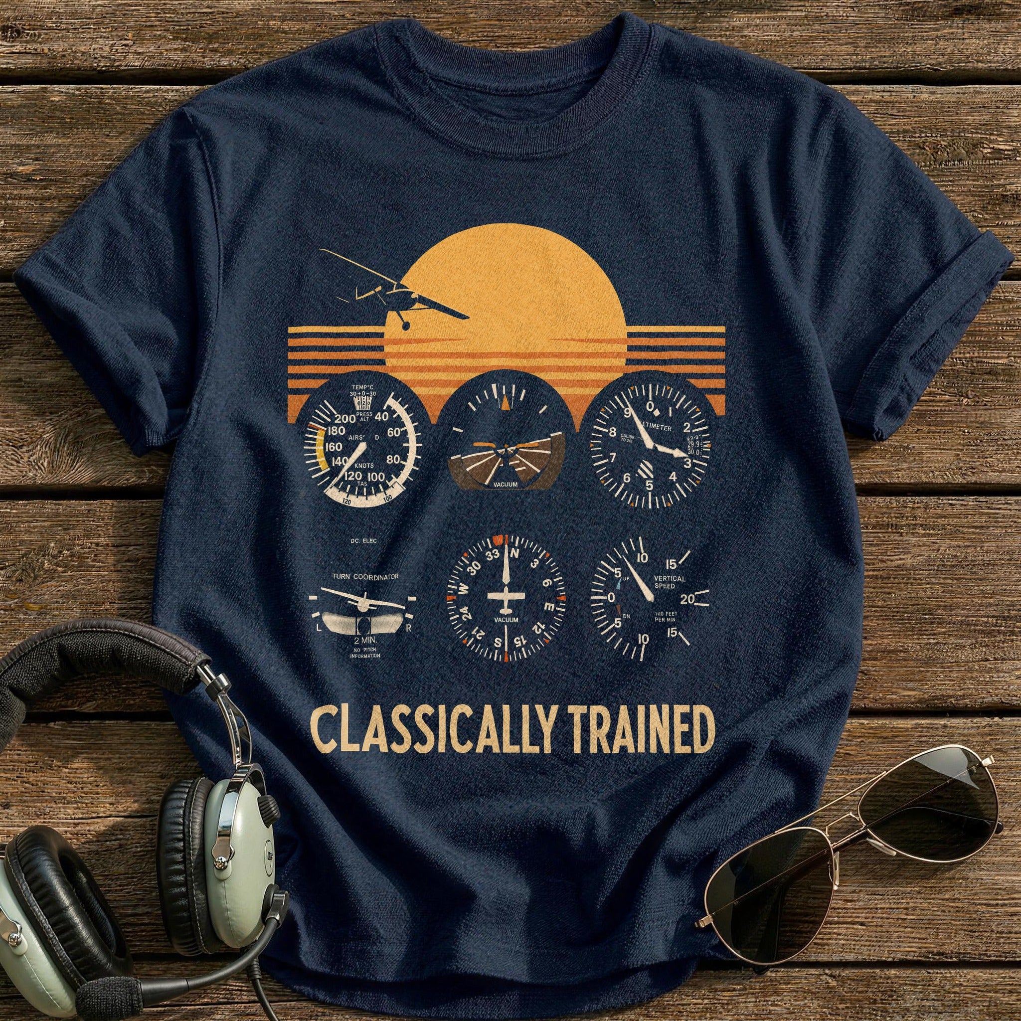 Needle & Horizon T-Shirt - Navy