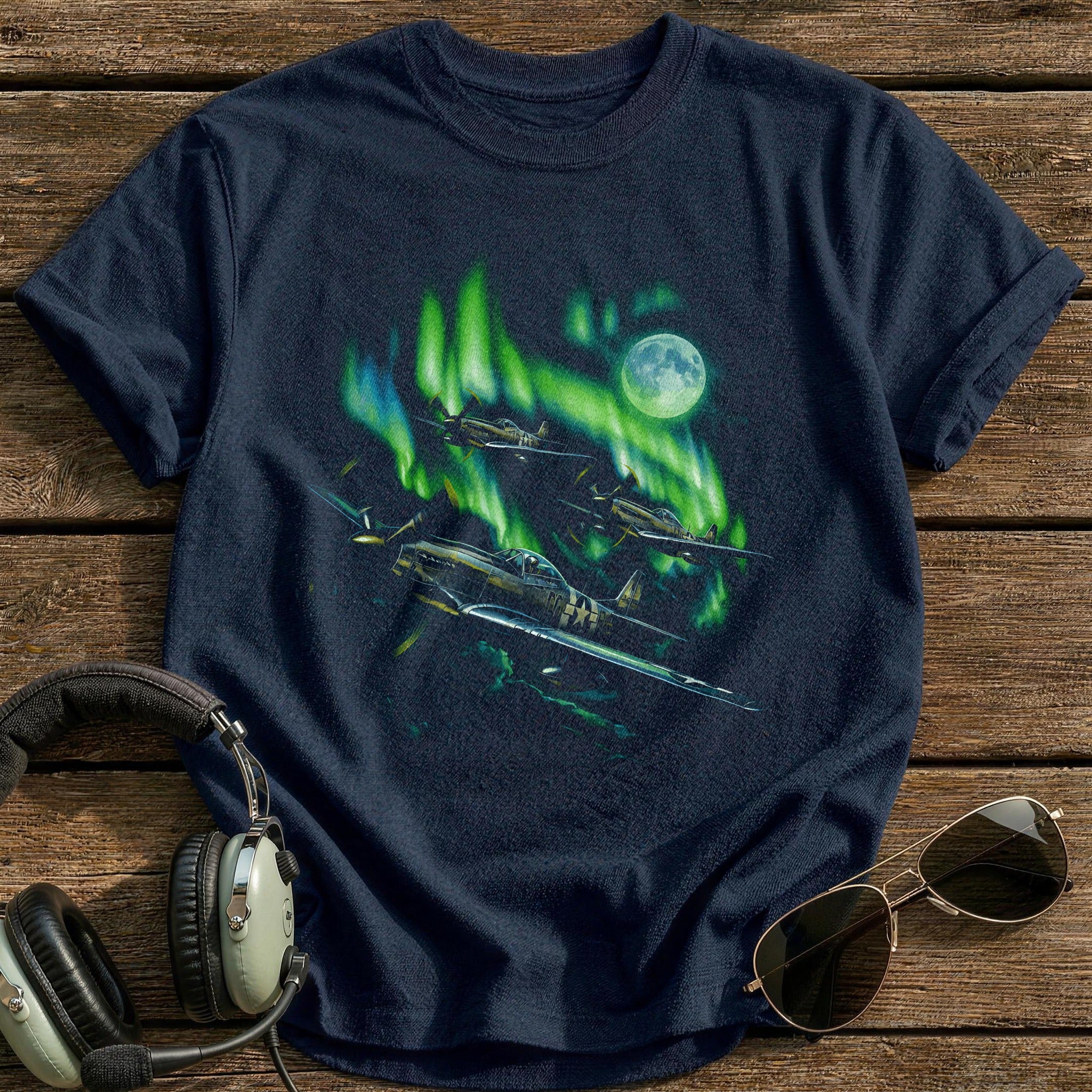 Northern Lights Warbirds T-Shirt - Navy