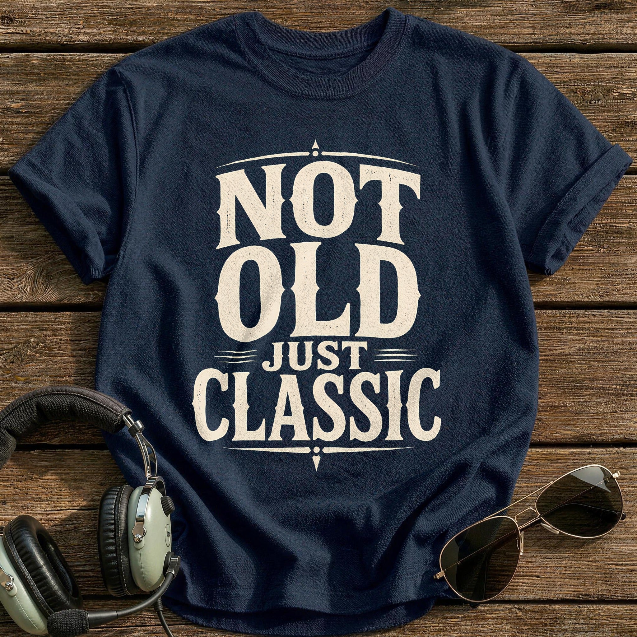 Not Old, Just Classic - Navy