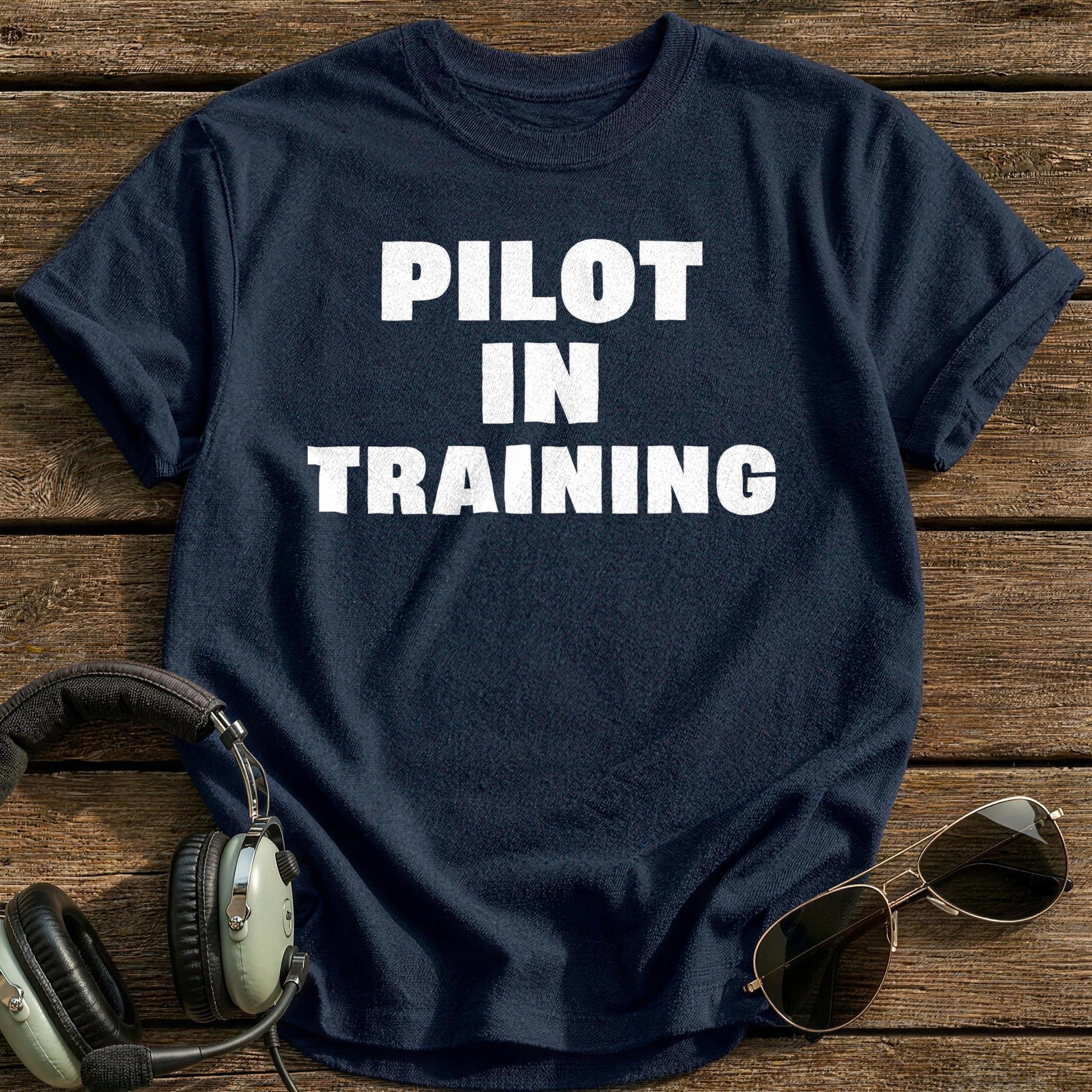 Pilot In Training T-Shirt - Navy