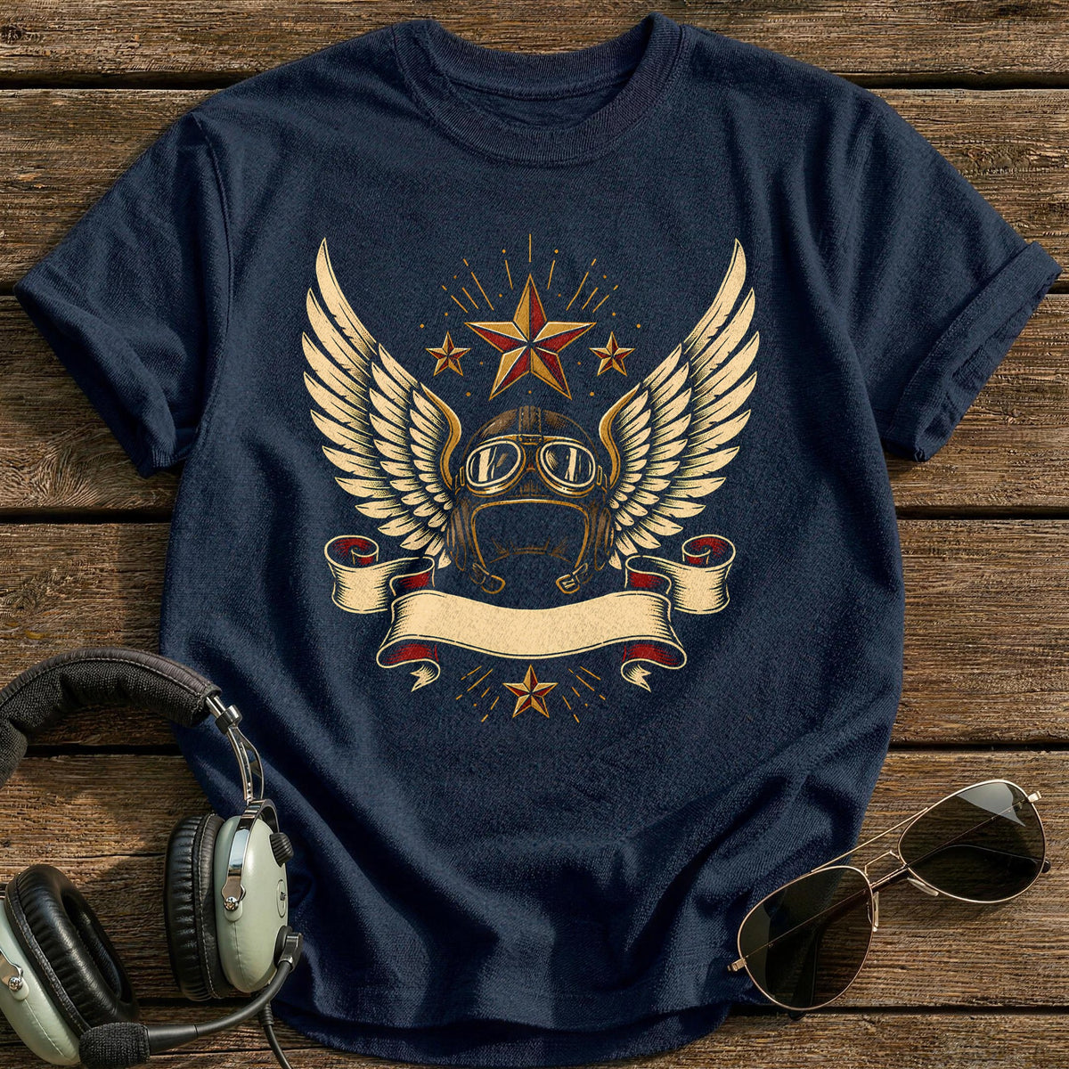 Pilot's Honour T-Shirt - Navy