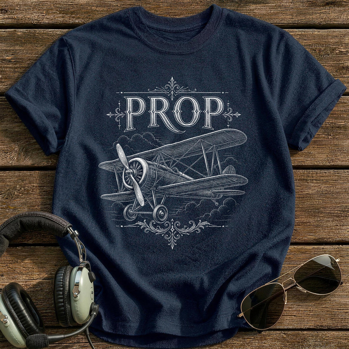 Prop Blackwork 86 T-Shirt - Navy