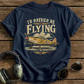 Rather Be Flying T-Shirt - Navy