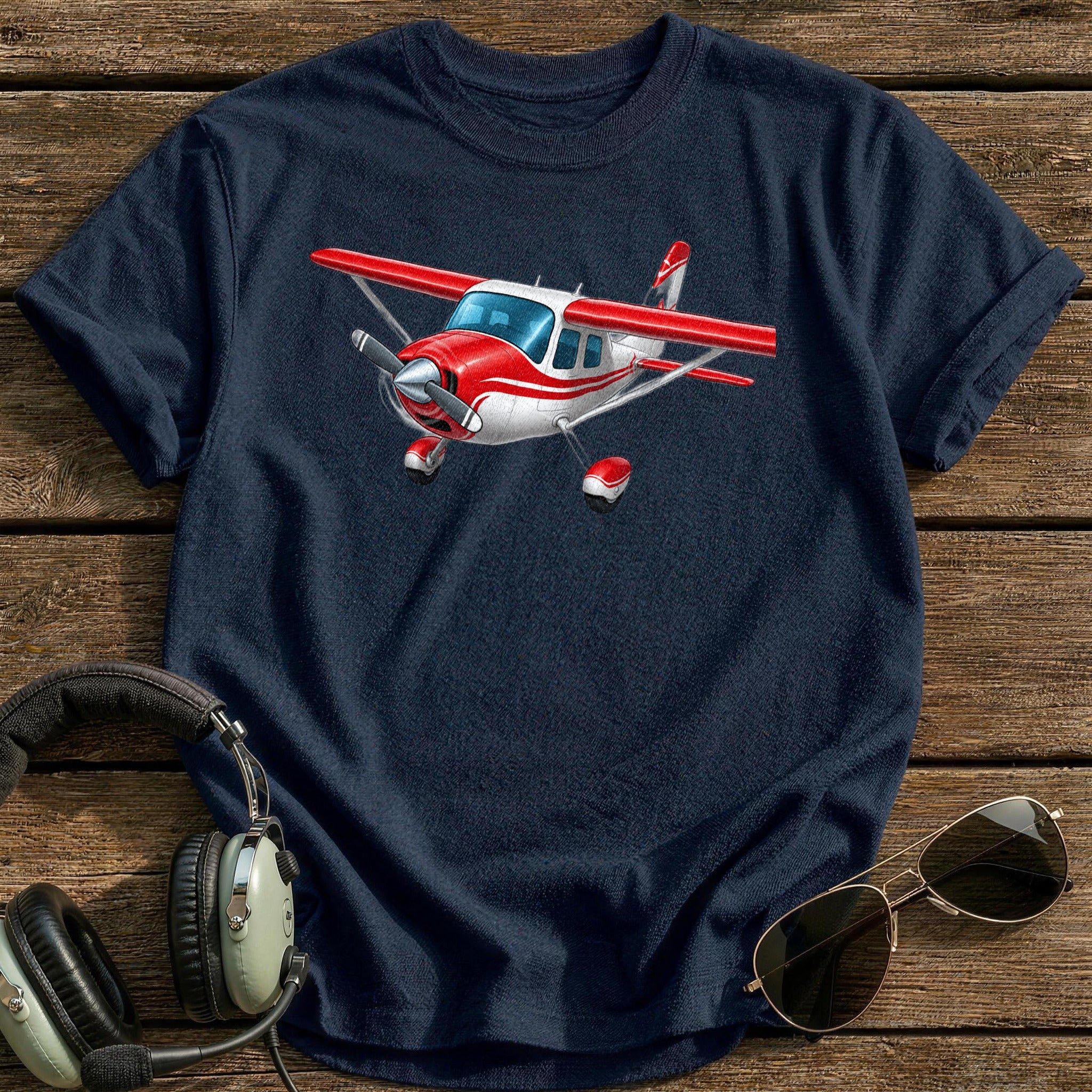 Red And White Climber - Navy