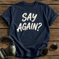 Say Again 80 T-Shirt - Navy