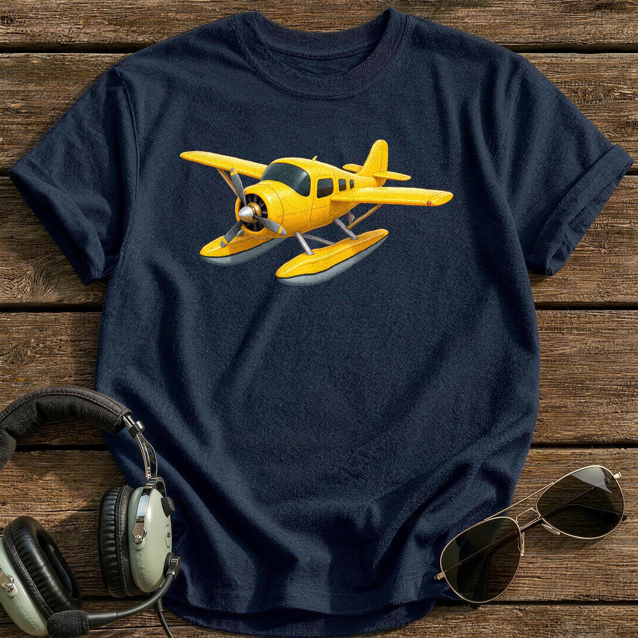 Seaplane 77 T-Shirt - Navy