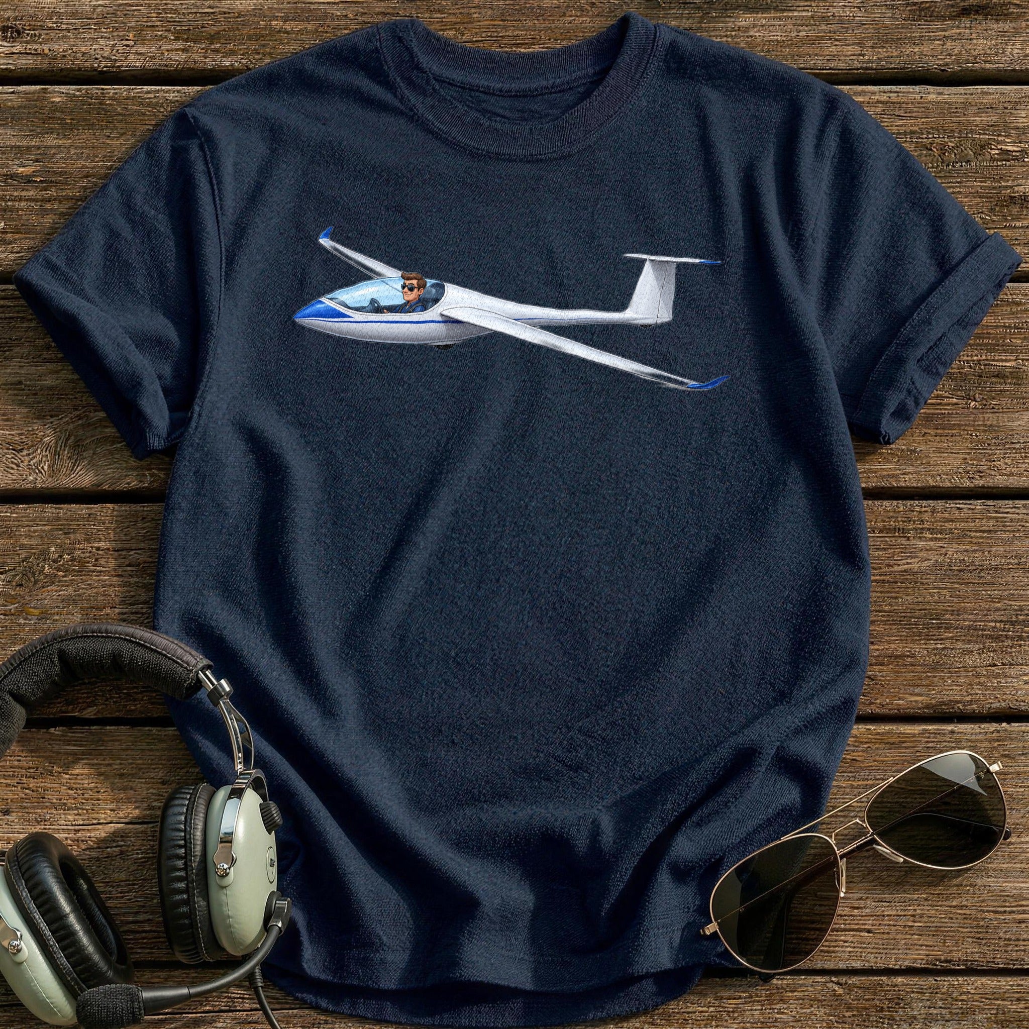 Silhouette Soaring - Navy
