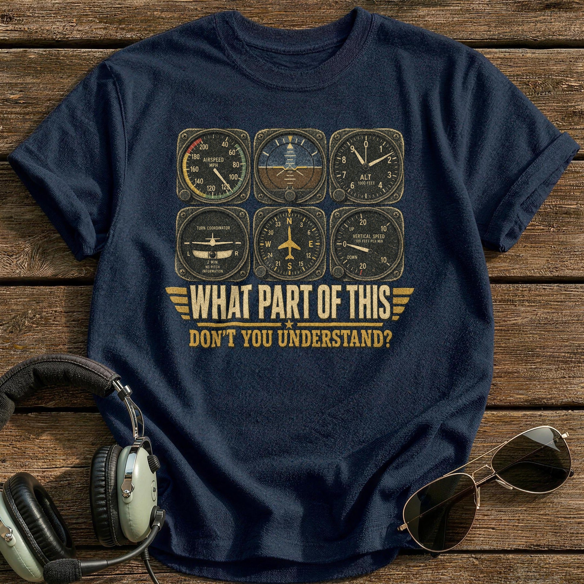 Six Pack Fluency T-Shirt - Navy