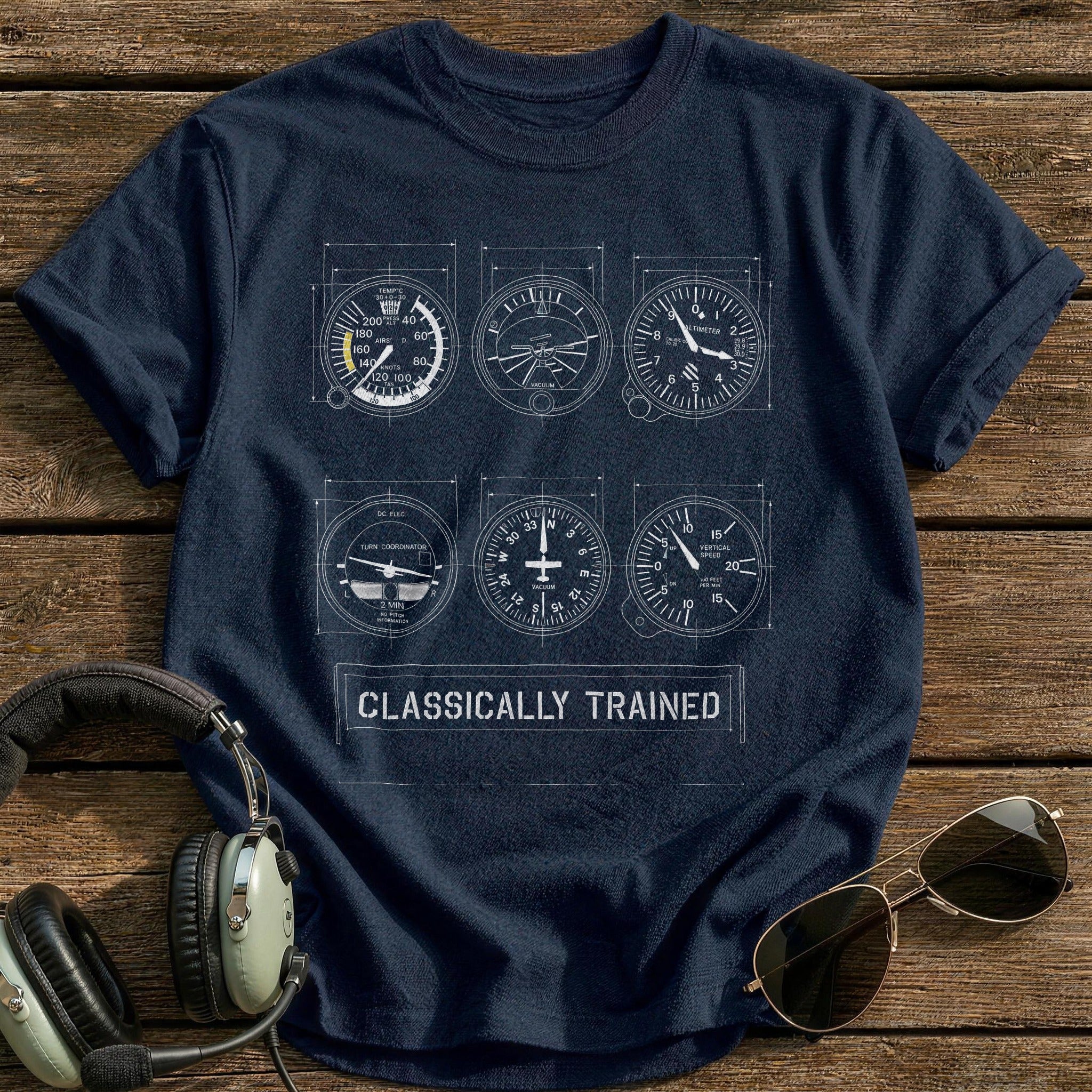 Six Pack Mastery T-Shirt - Navy