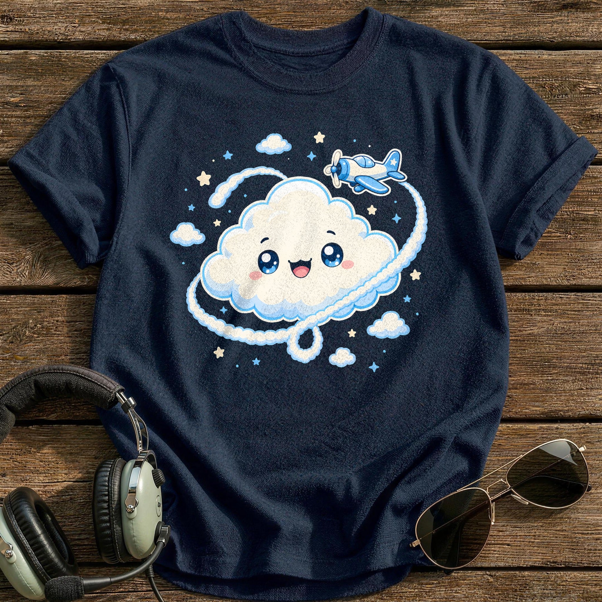 Sky Dreams Smiling - Navy