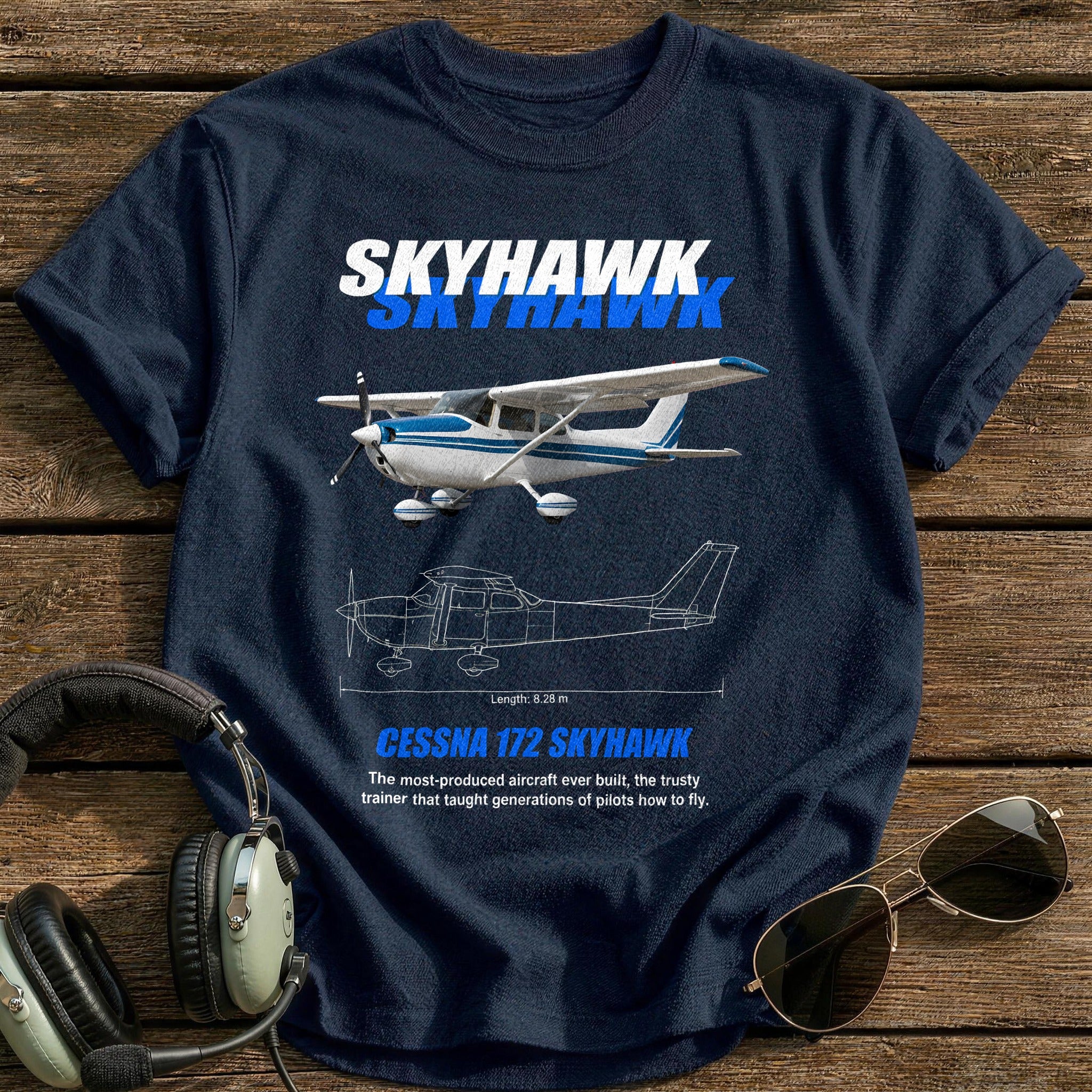 Skyhawk 27 T-Shirt - Navy