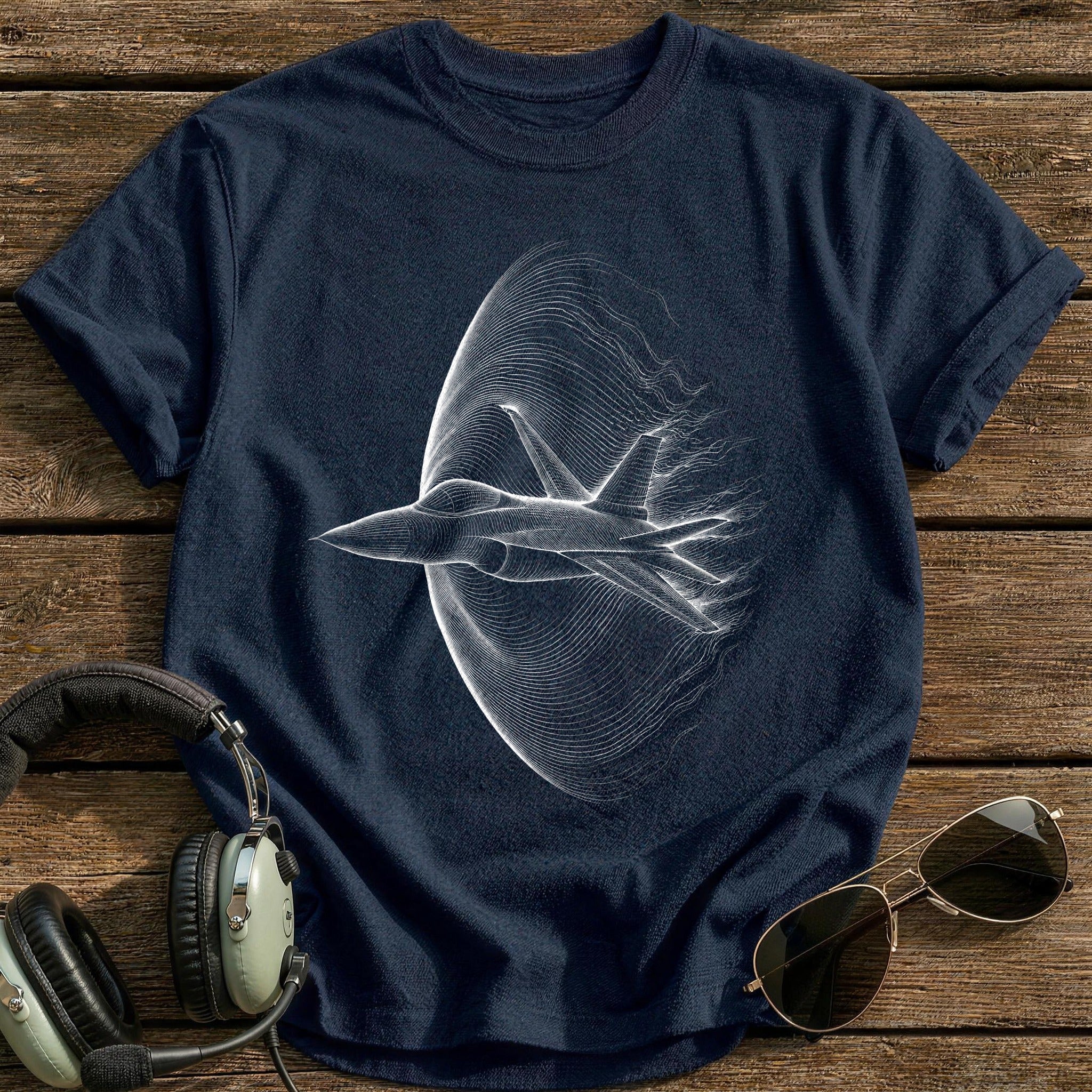 Sound Barrier 88 T-Shirt - Navy