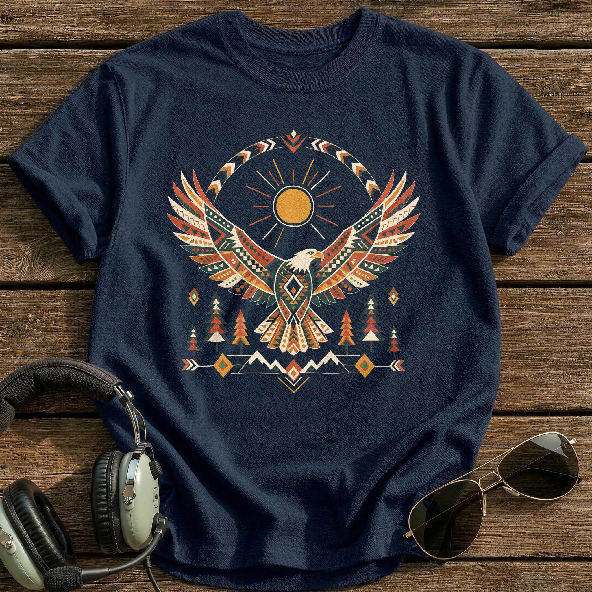 Spirit Rising T-Shirt - Navy