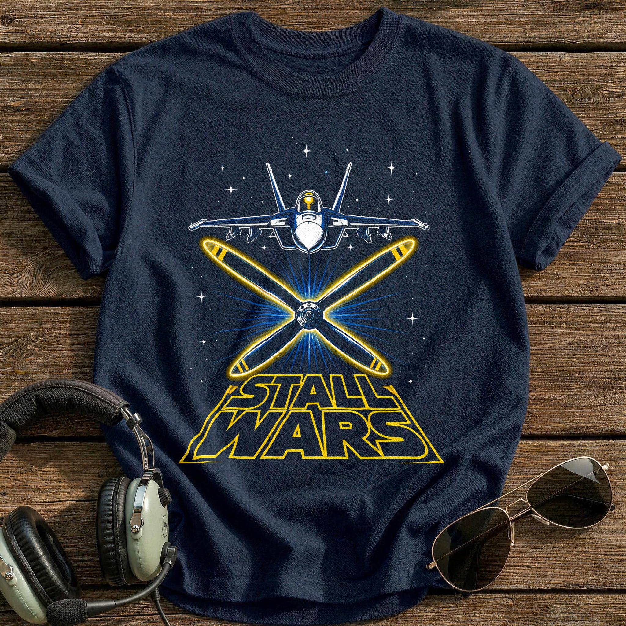 Stall Wars T-Shirt - Navy