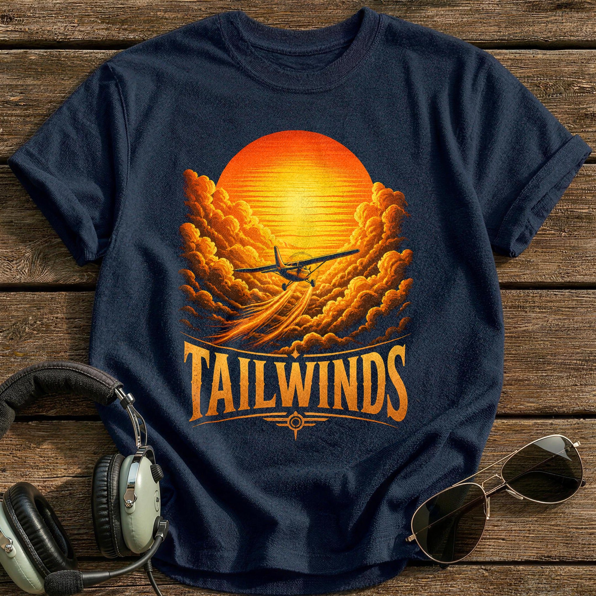 Tailwinds Surreal 63 T-Shirt - Navy