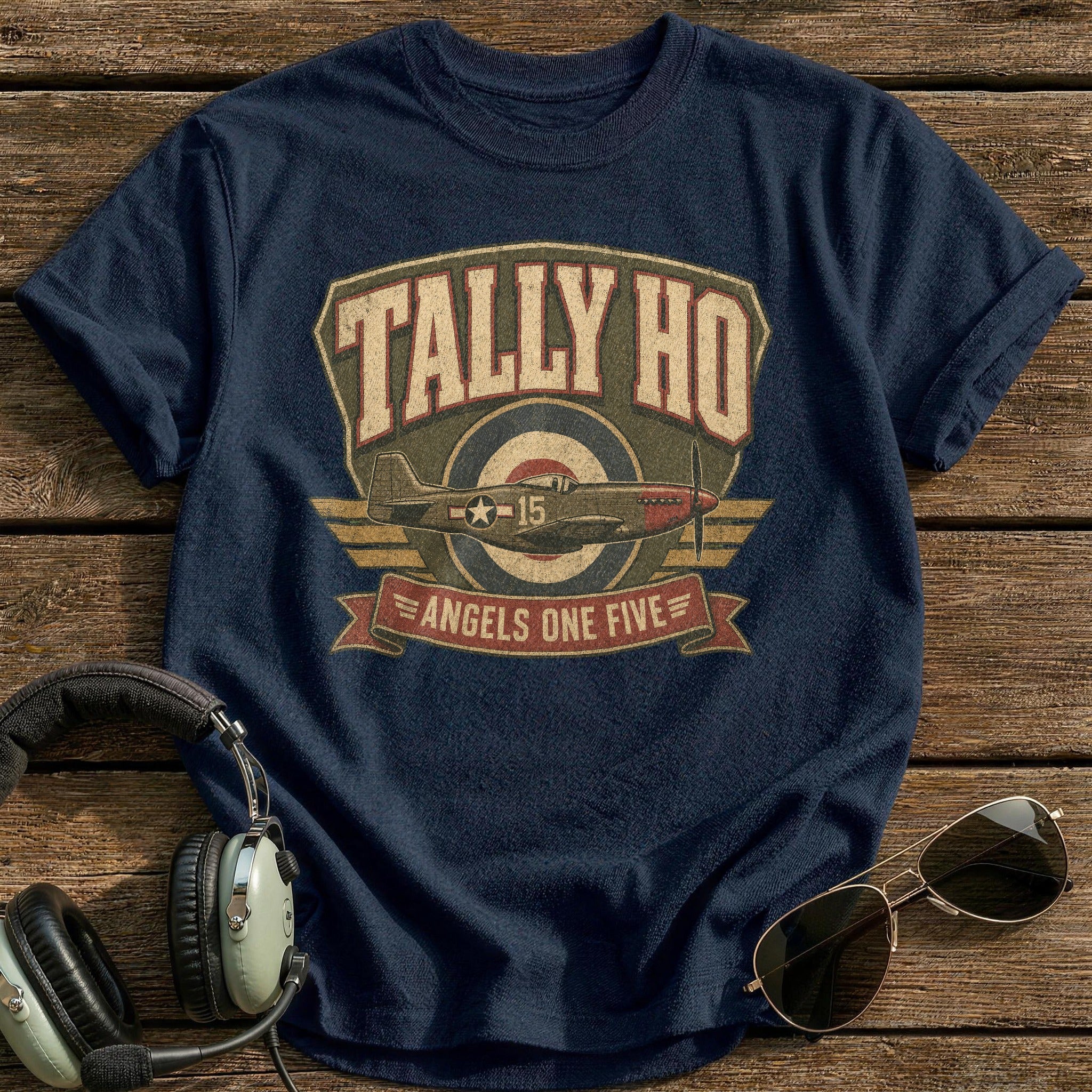Tally Ho T-Shirt - Navy