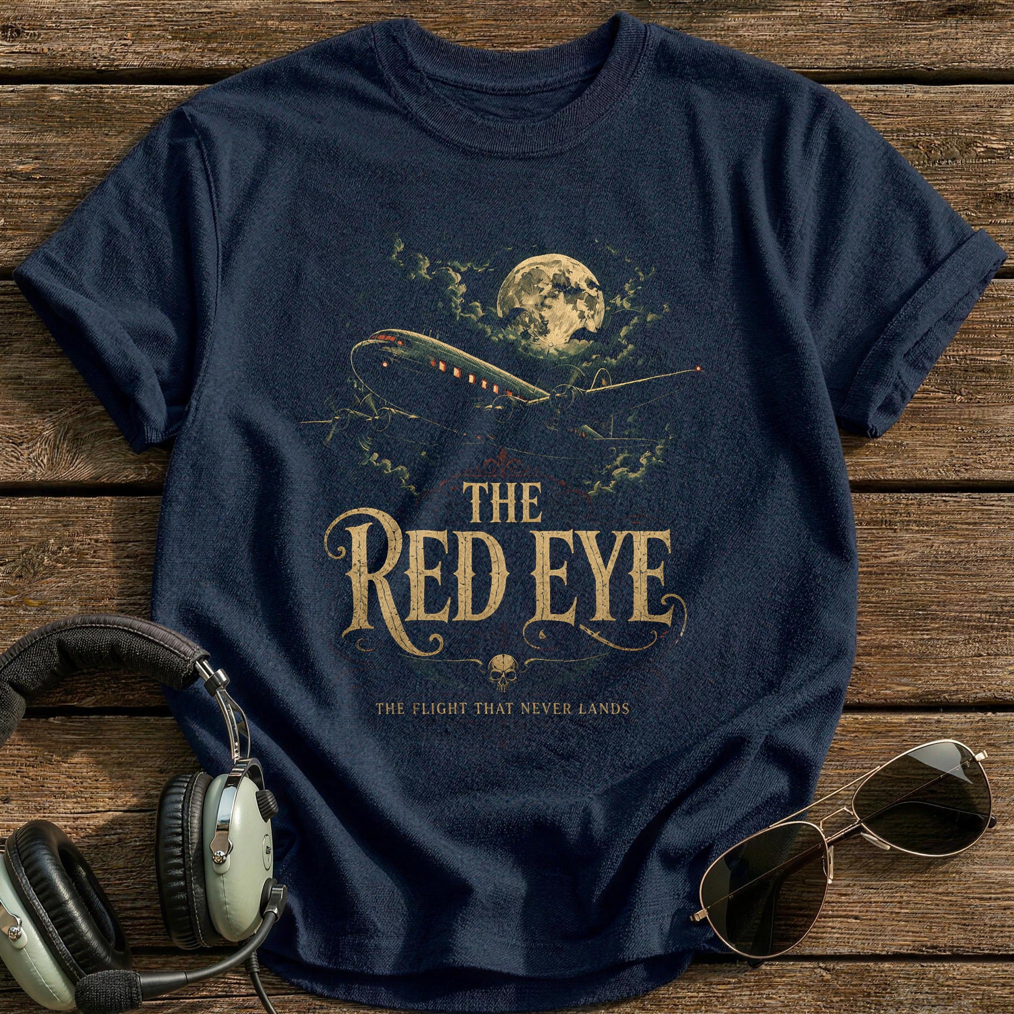 The Red Eye 02 T-Shirt - Navy