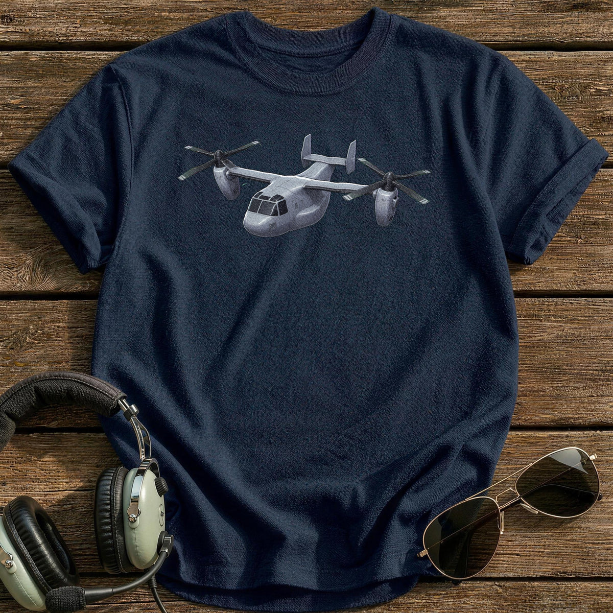 Tiltrotor 83 T-Shirt - Navy