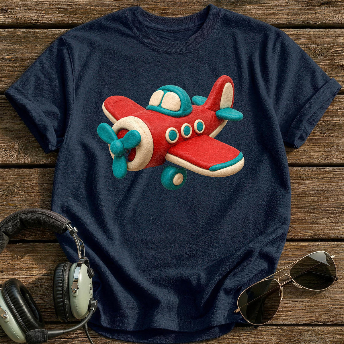 Toy Box Takeoff T-Shirt - Navy