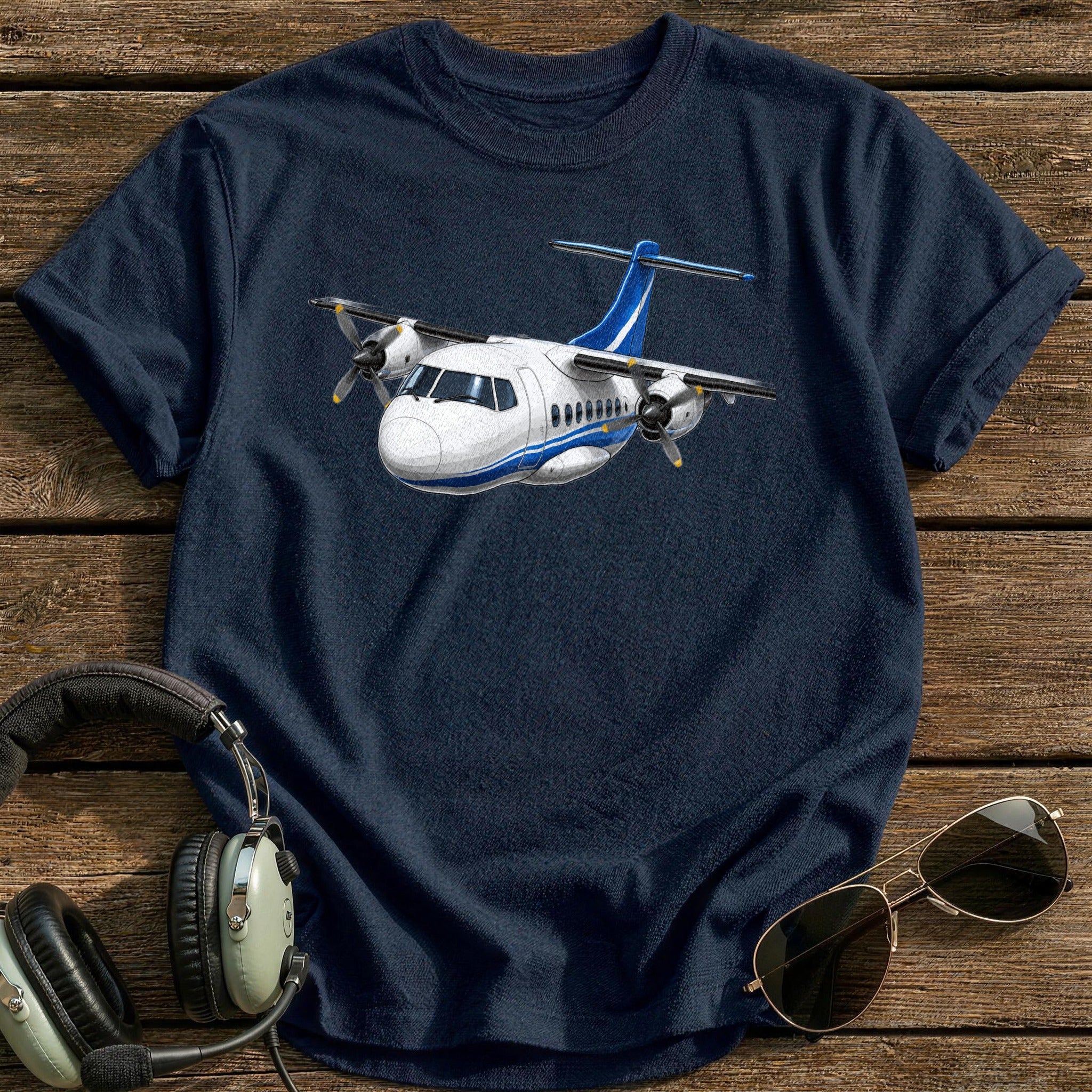 Twin Turboprop Blue - Navy