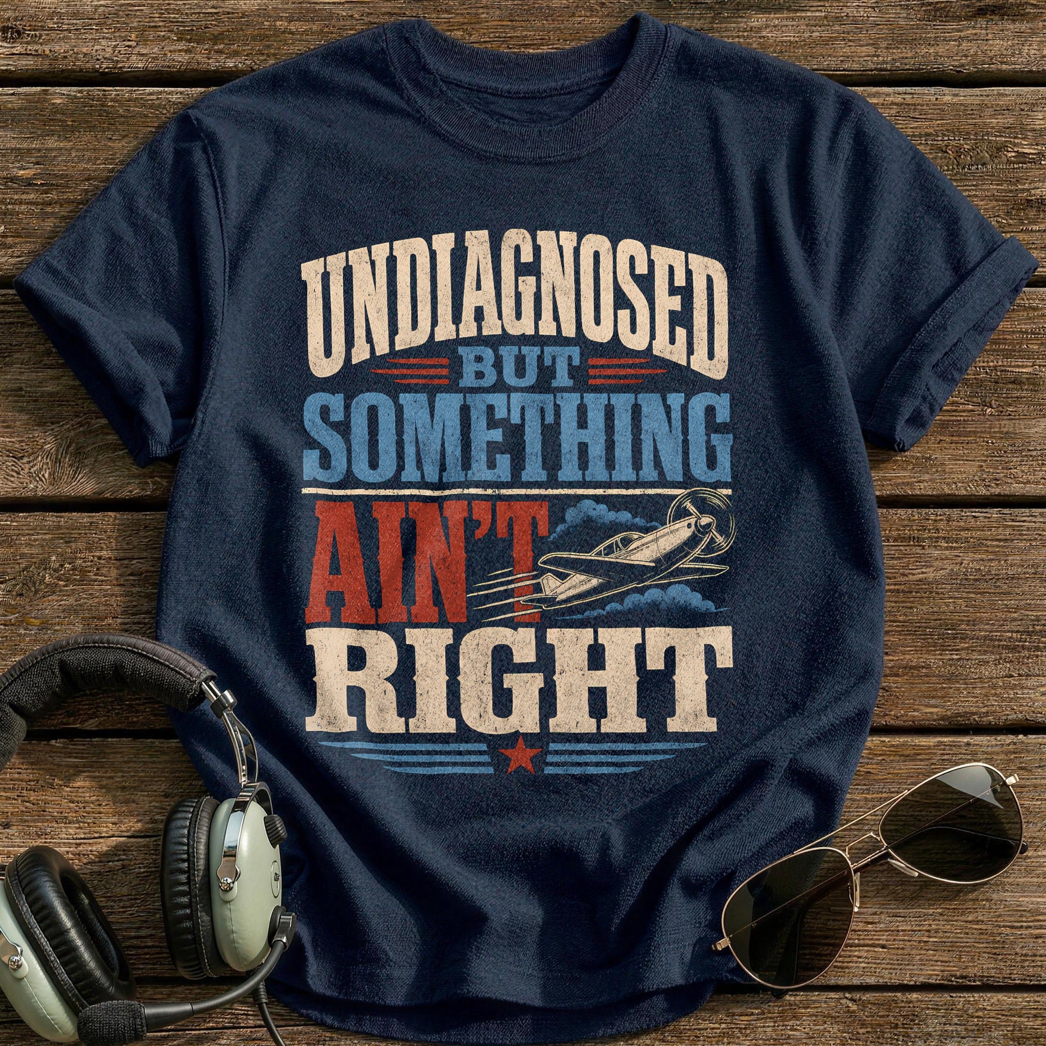 Undamaged Ain't Right - Navy