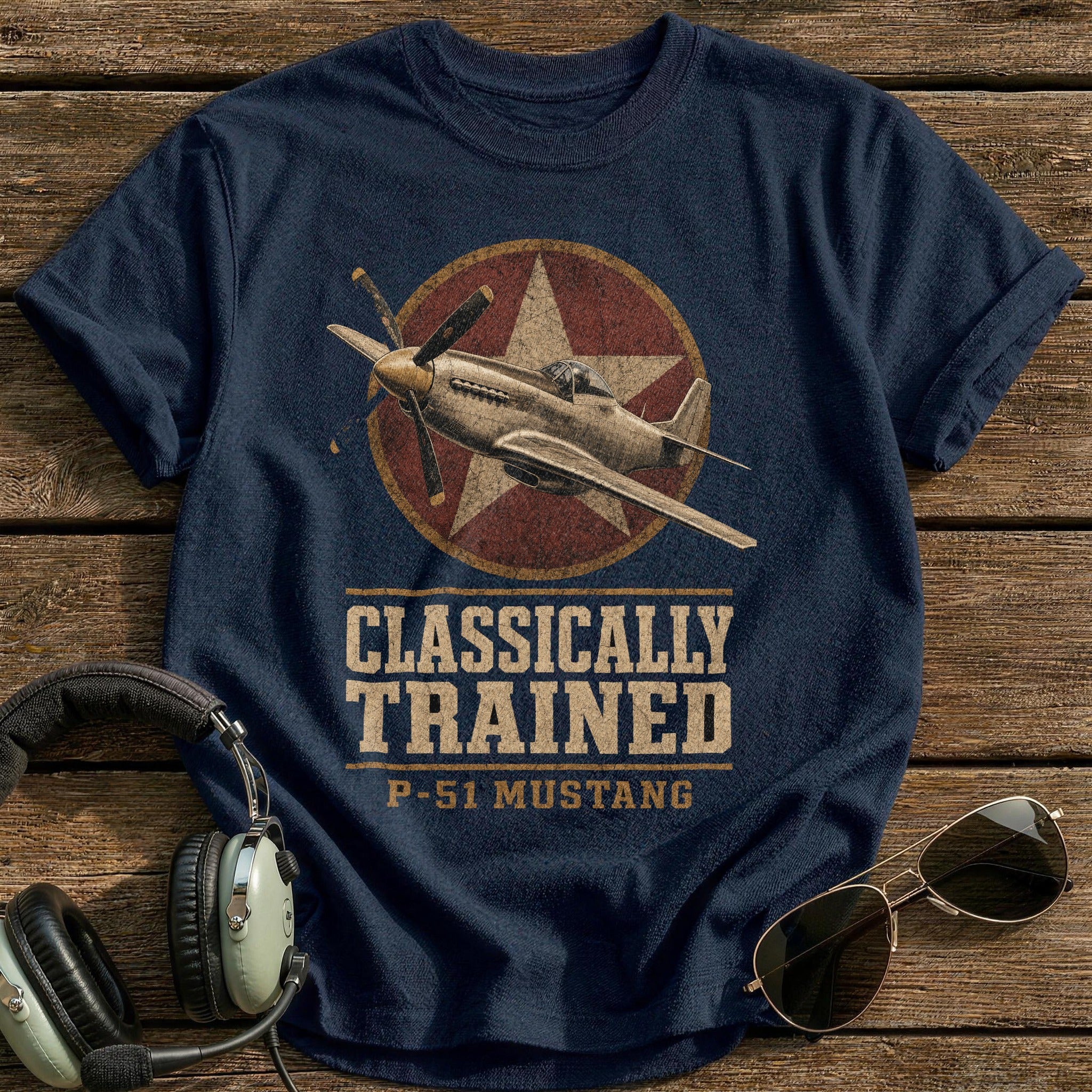 Warbird Pedigree T-Shirt - Navy