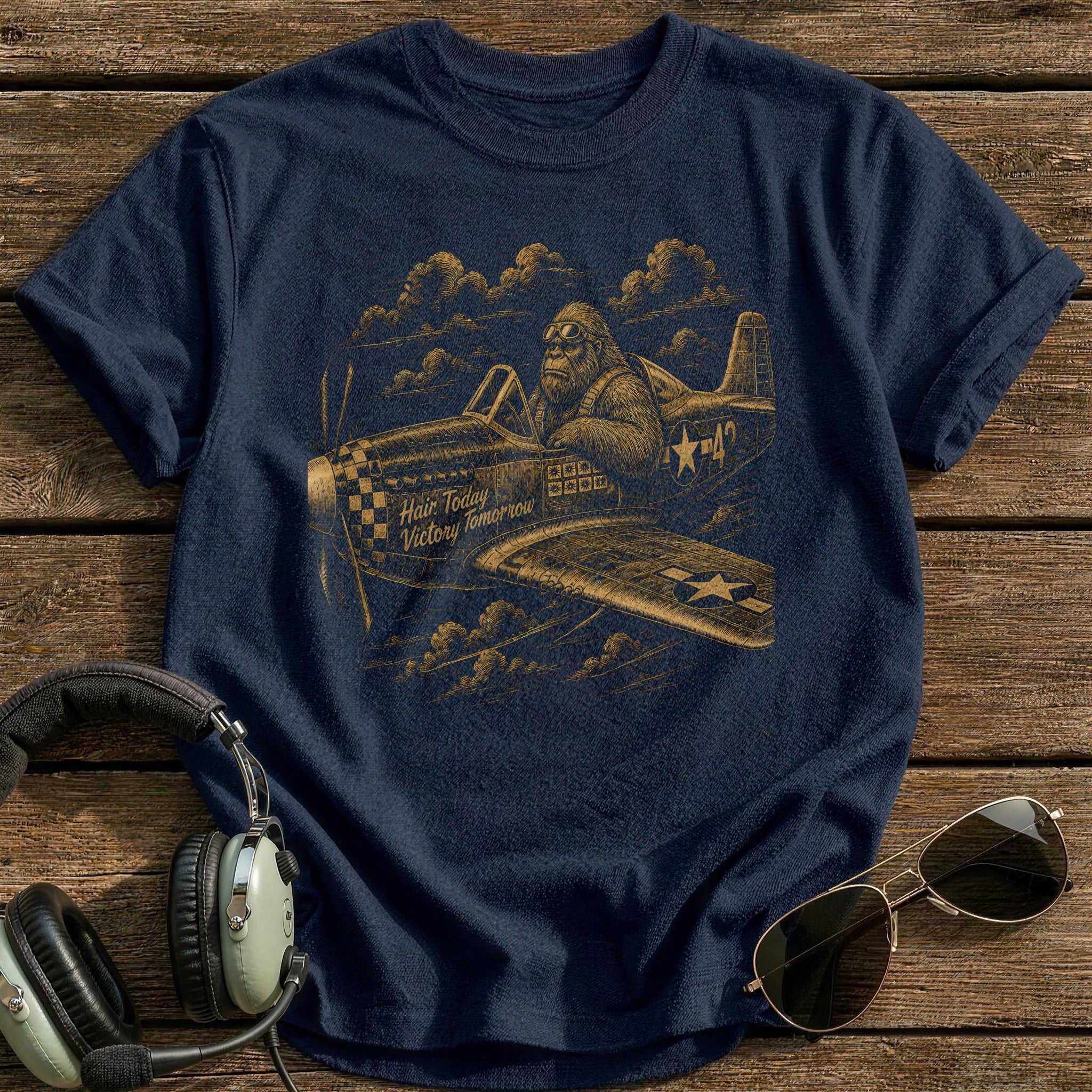 Warbird Side Profile 66 - Navy