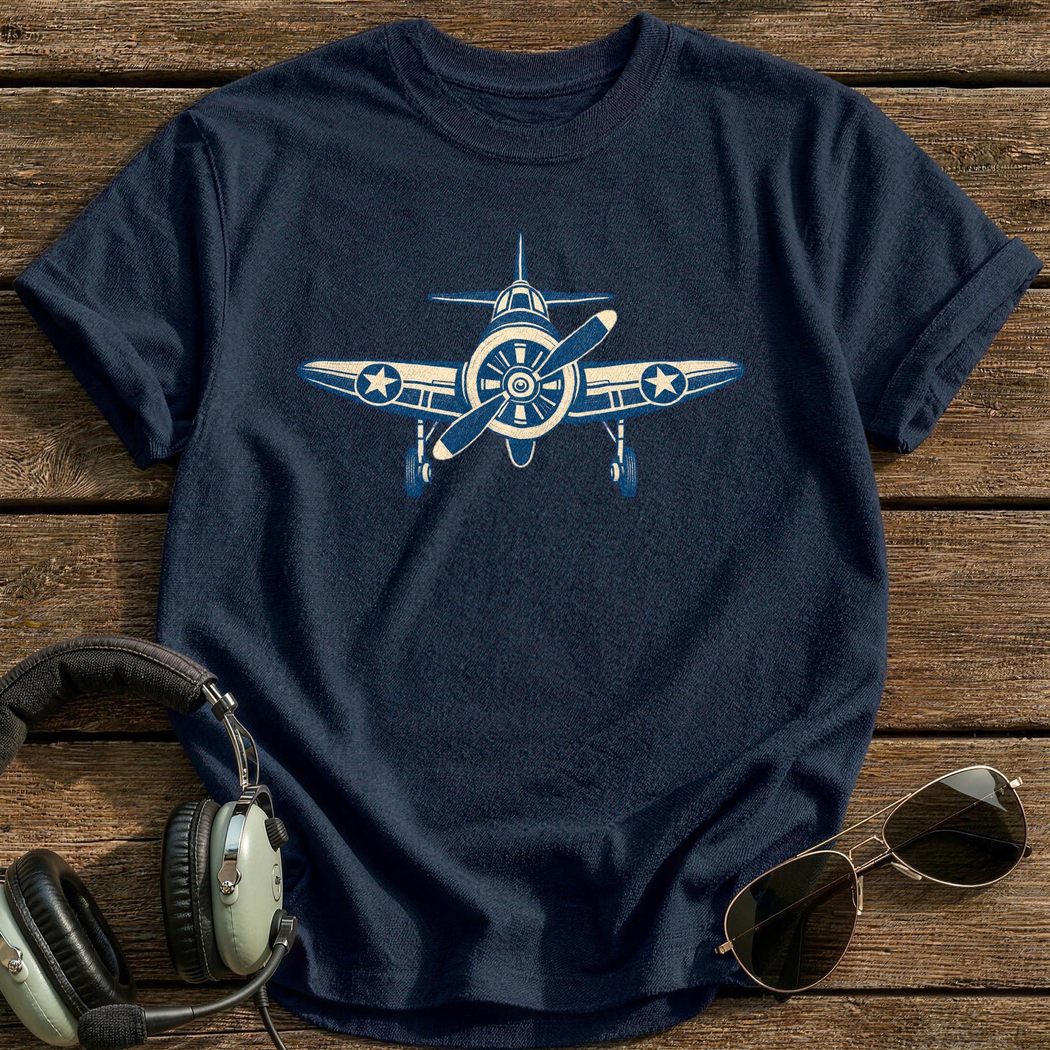 Warbird Silhouette - Navy