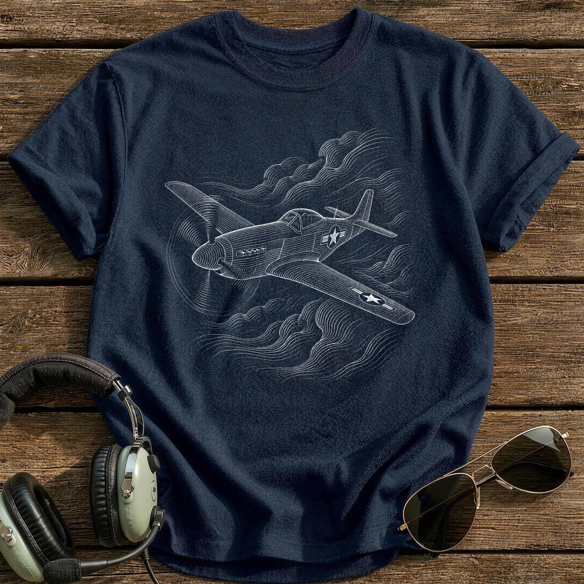 Warplane 27 T-Shirt - Navy