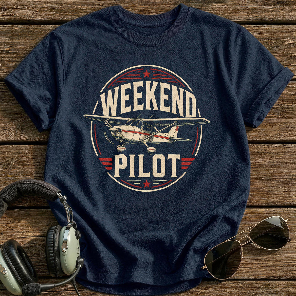 Weekend Pilot T-Shirt - Navy