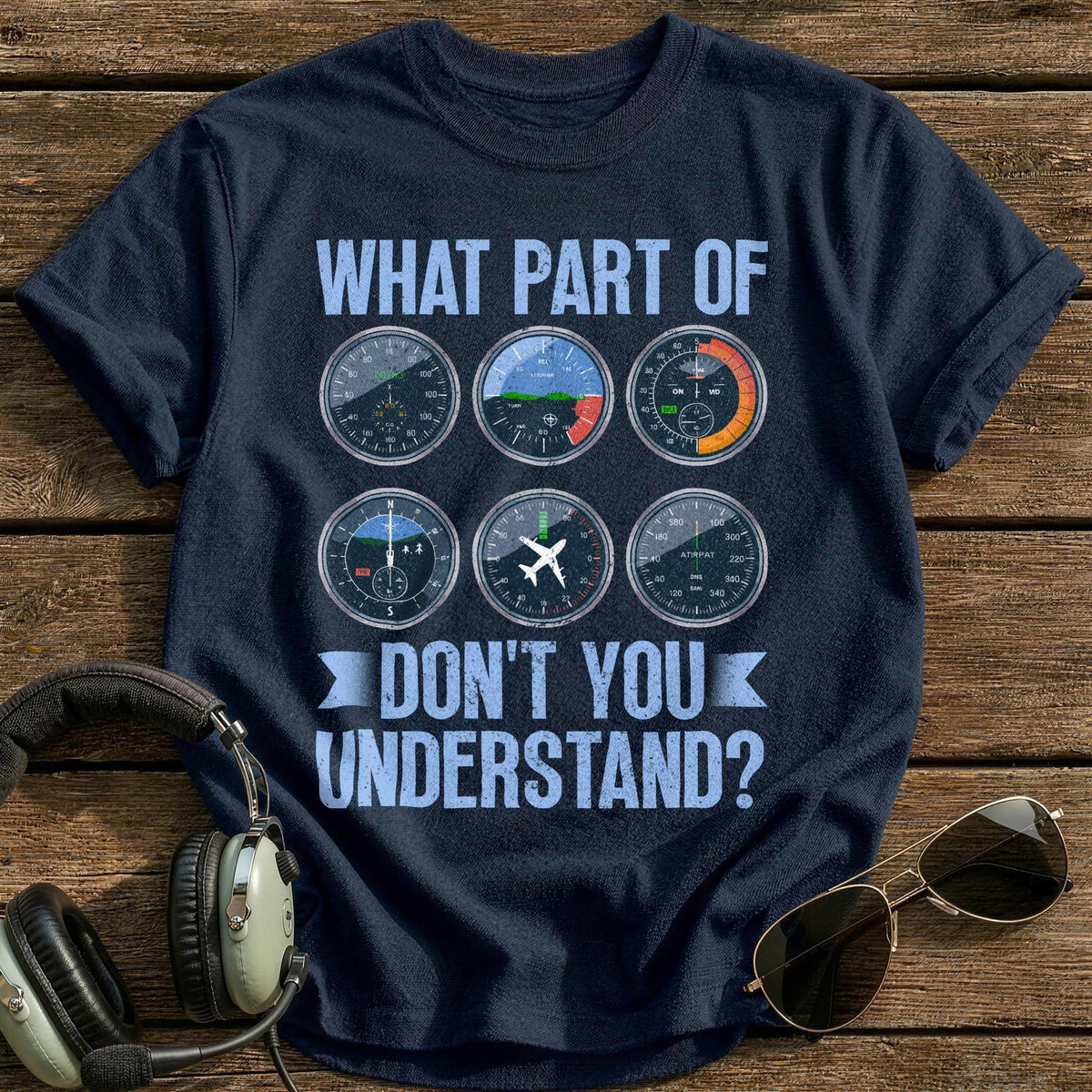 What Part Of Don't You Understand Kids T-Shirt - Navy