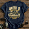 Wheels Up Freedom T-Shirt - Navy