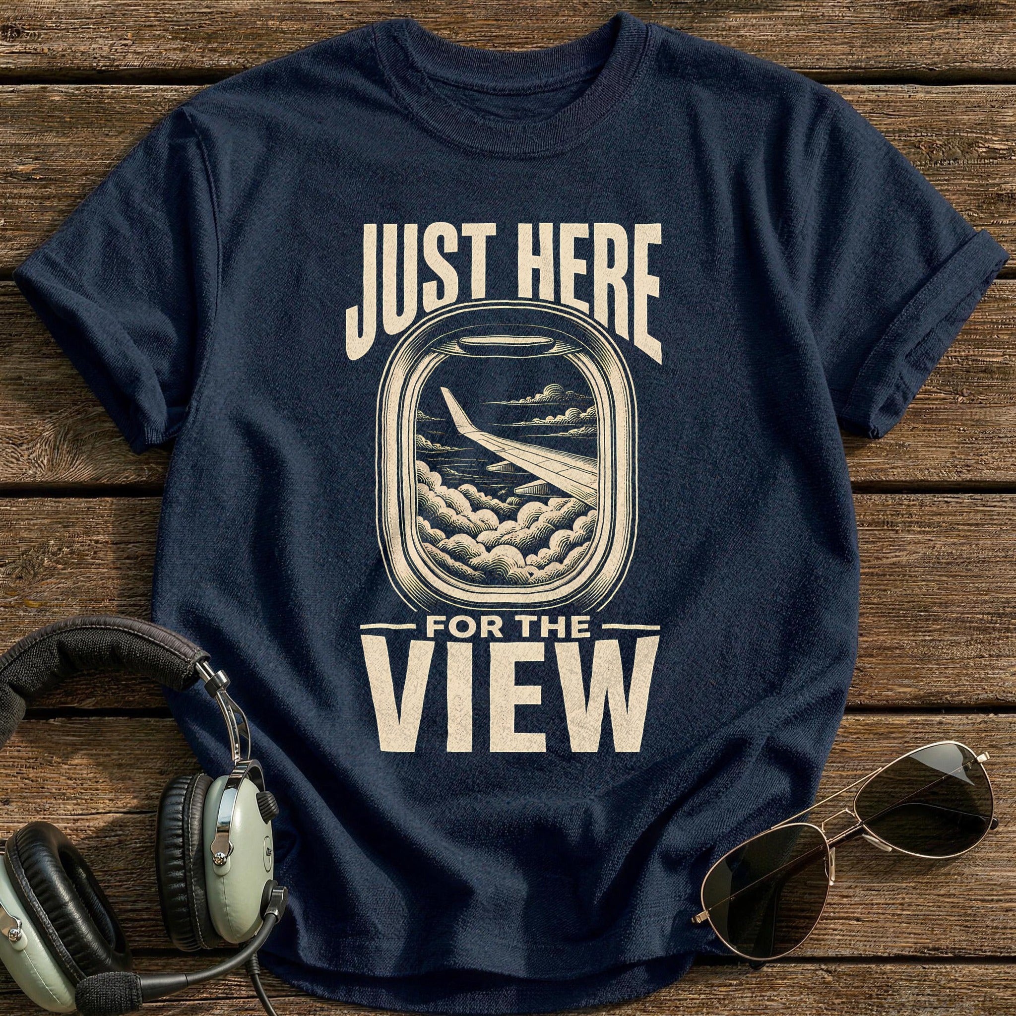 Window Seat Views - Navy