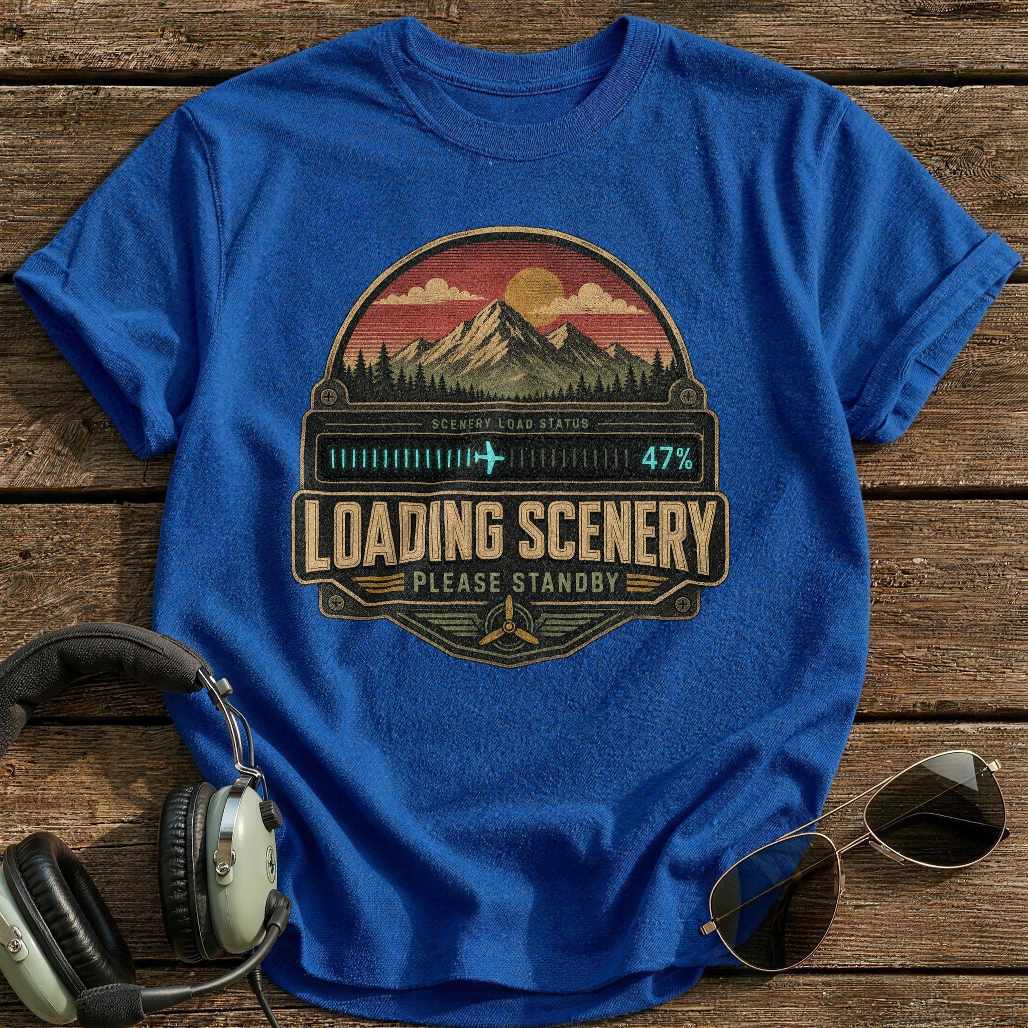 Loading Scenery T-Shirt - Royal